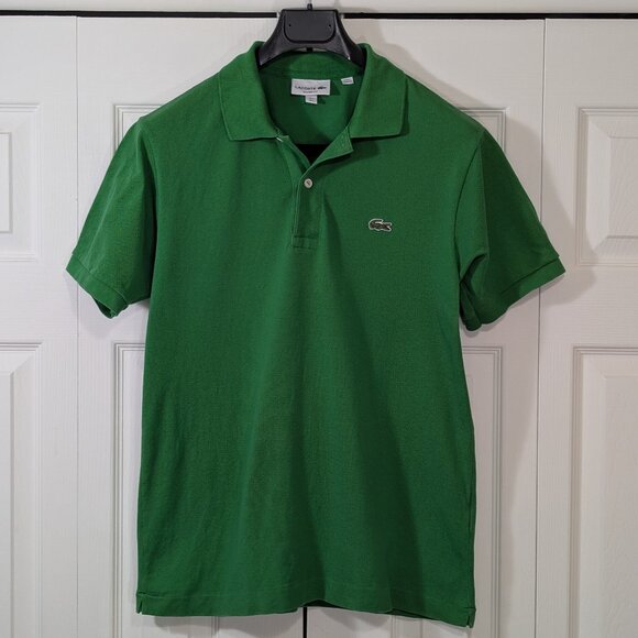 Lacoste Other - Lacoste Polo Shirt Men's Classic Fit - Green - Size Fr 5, US L